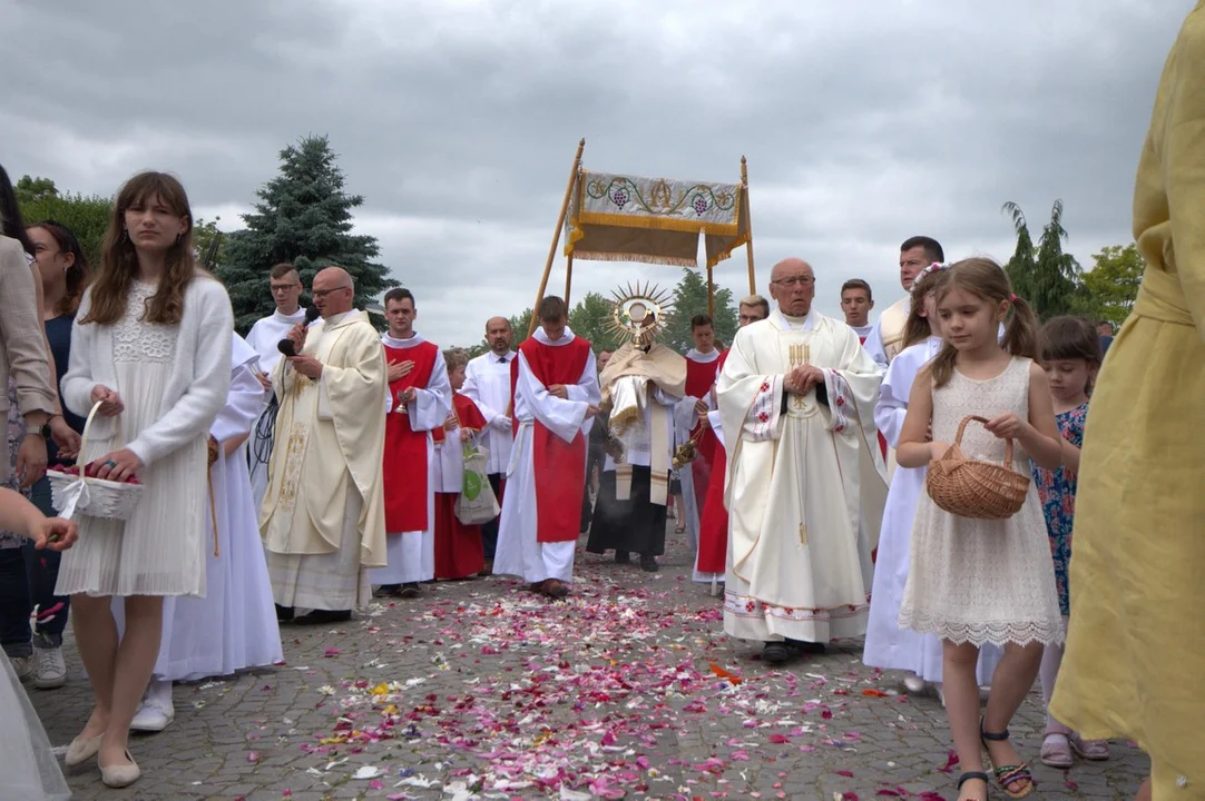 Procesja  Bożego Ciała w Puławach