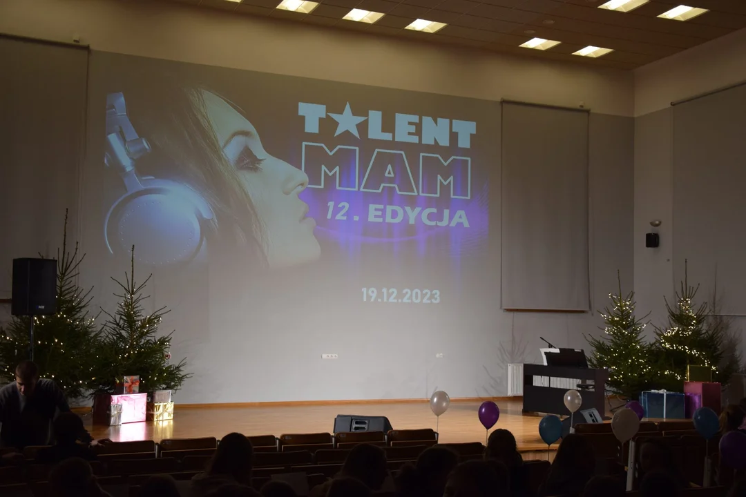 12. Edycja konkursu "TALENT MAM" w I LO im. T. Kościuszki w Łukowie.