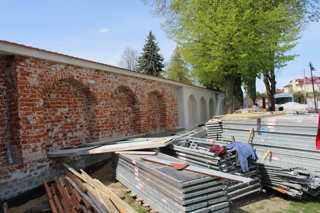 Remont kościoła w Kłoczewie