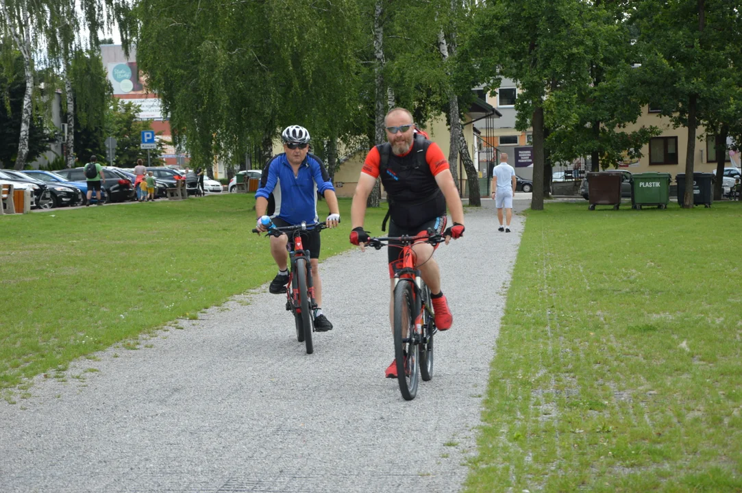 Rajd rowerowy Tour de Lubelskie w Poniatowej