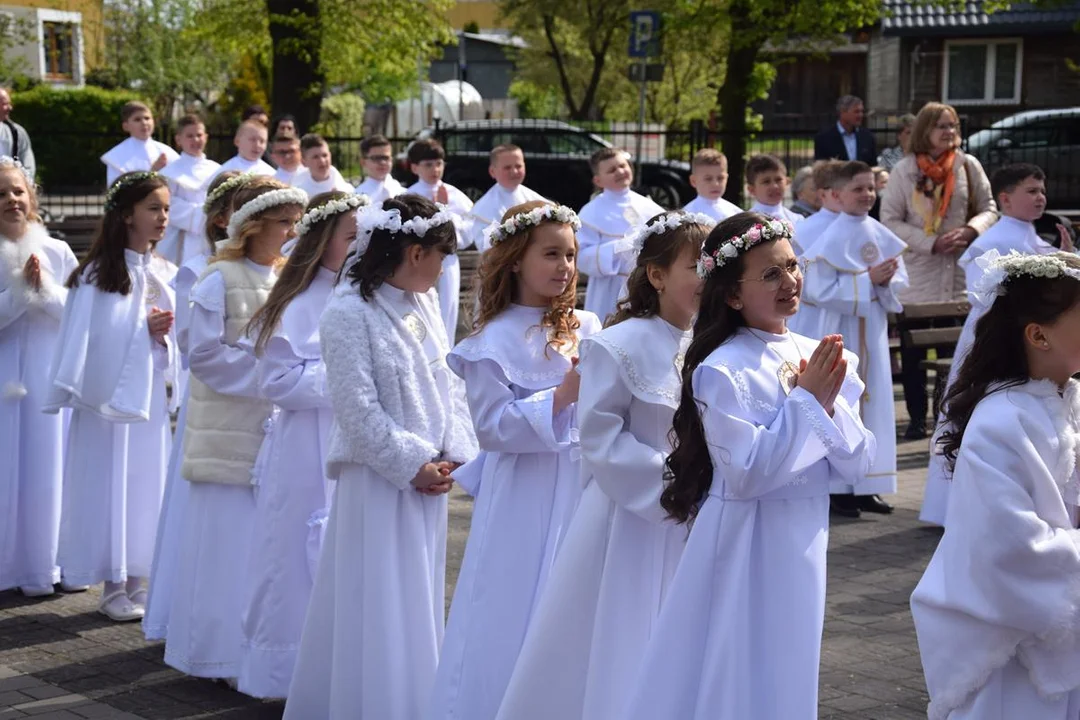 I Komunia Święta w parafii pw. Wniebowzięcia NMP w Białej Podlaskiej