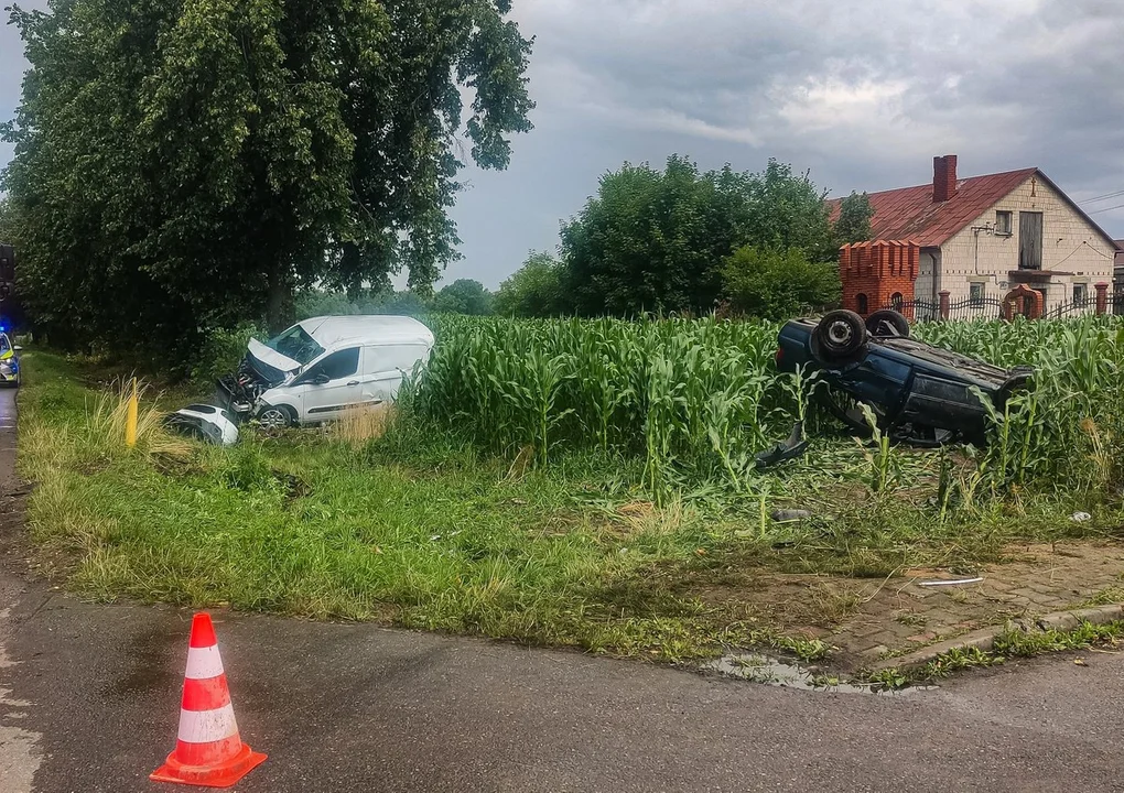 Wypadek w Wólce Ciechomskiej