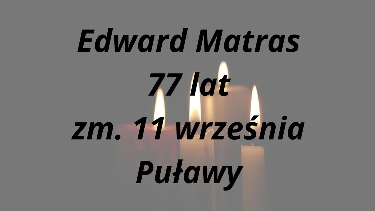 Nekrologi powiat puławski