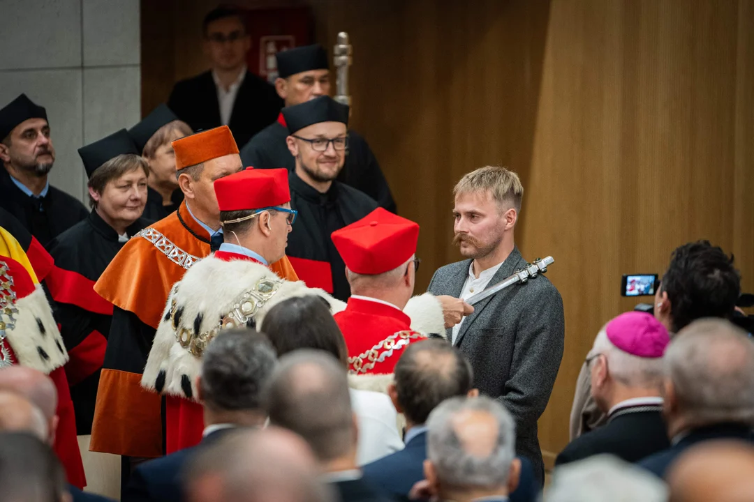 Uroczysta inauguracja na Politechnice Lubelskiej. Powitania i wyróżnienia
