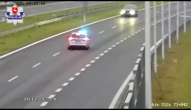 Jechał "pod prąd" ekspresówką do Lublina. Wysoki mandat dla Czecha