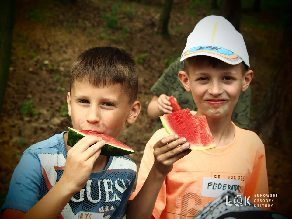 Wakacje ŁOK 2023. Obóz piratów nad Zalewem Zimna Woda