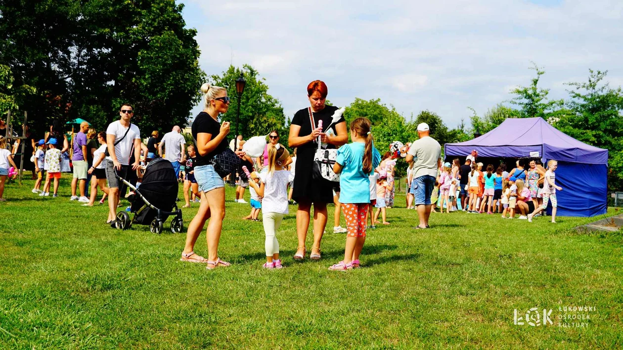 Festiwal Balonów, Baniek Mydlanych i Kolorów w Parku Miejskim w Łukowie