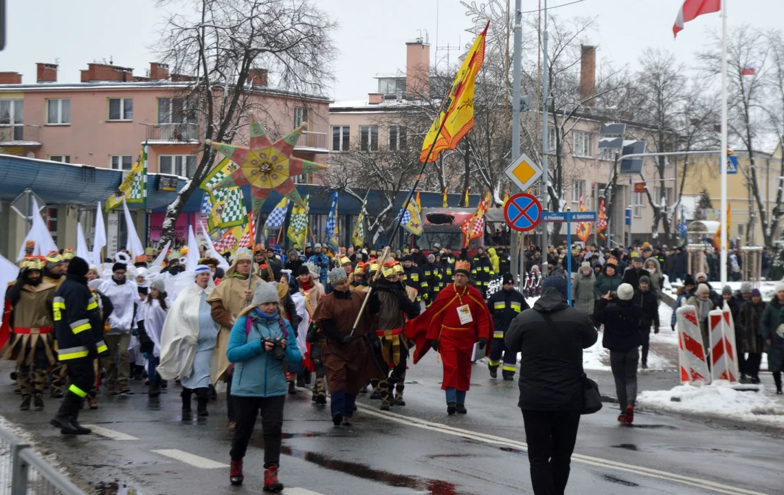 Wędrowaliśmy z Trzema Królami po ulicach Łukowa