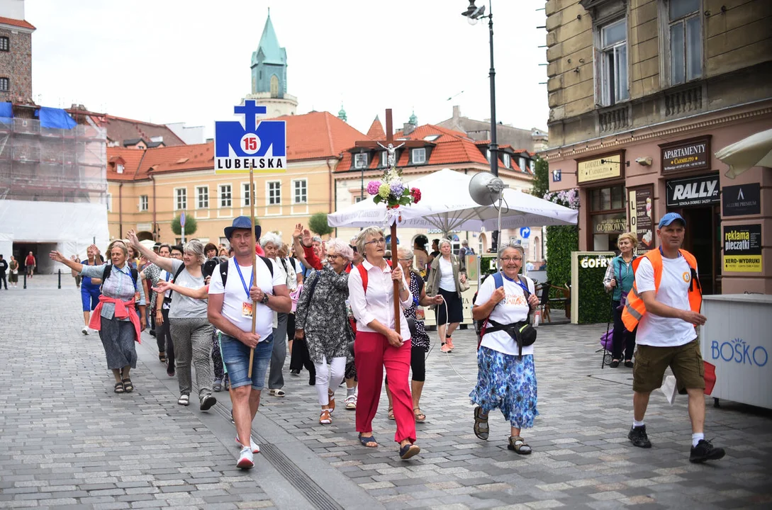 Łęczna na trasie 45. Pieszej Pielgrzymki do Częstochowy [WIDEO, ZDJĘCIA] - Zdjęcie główne