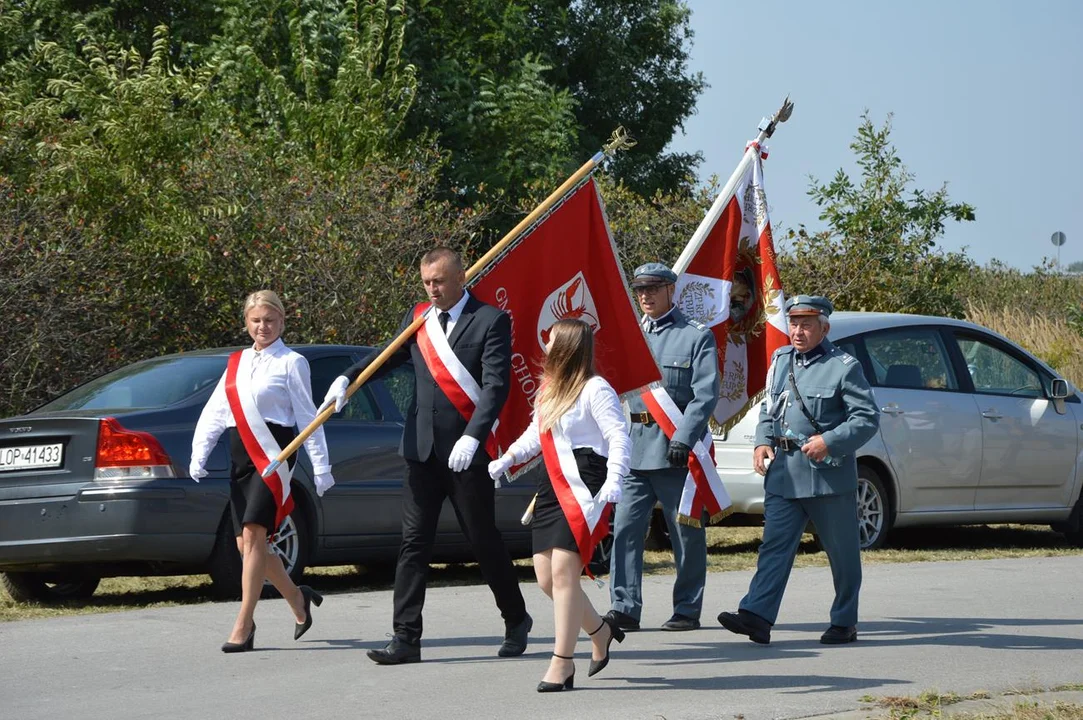 Uroczystość odsłonięcia ronda im. generała Tadeusza Rozwadowskiego w Chodlu