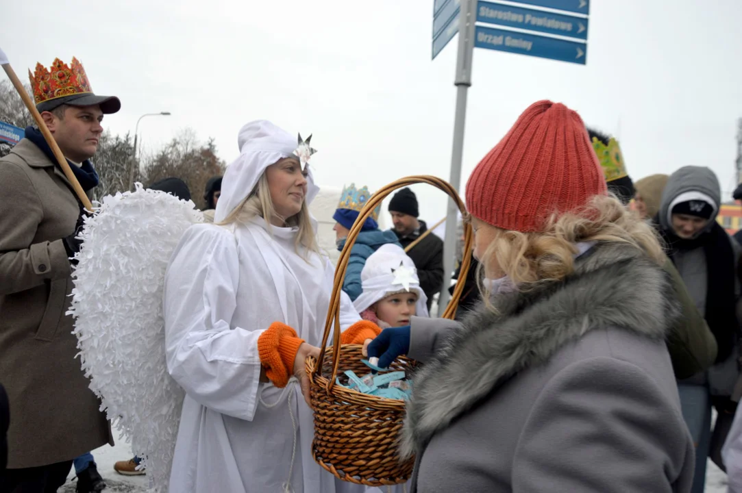 Wędrowaliśmy z Trzema Królami po ulicach Łukowa