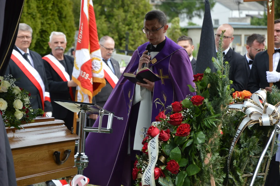 Pogrzeba Edwarda Stanka, aptekarza z Poniatowej