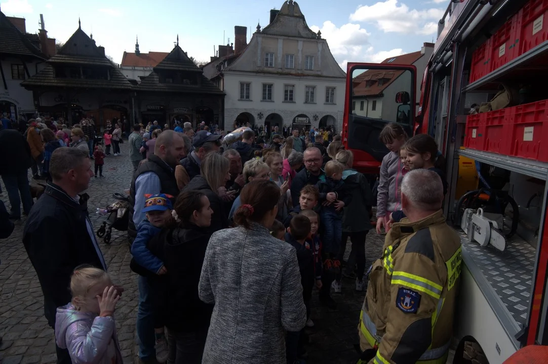 Strażacki lany poniedziałek w Kazimierzu Dolnym