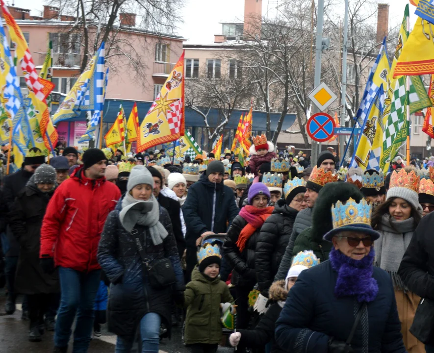 Wędrowaliśmy z Trzema Królami po ulicach Łukowa