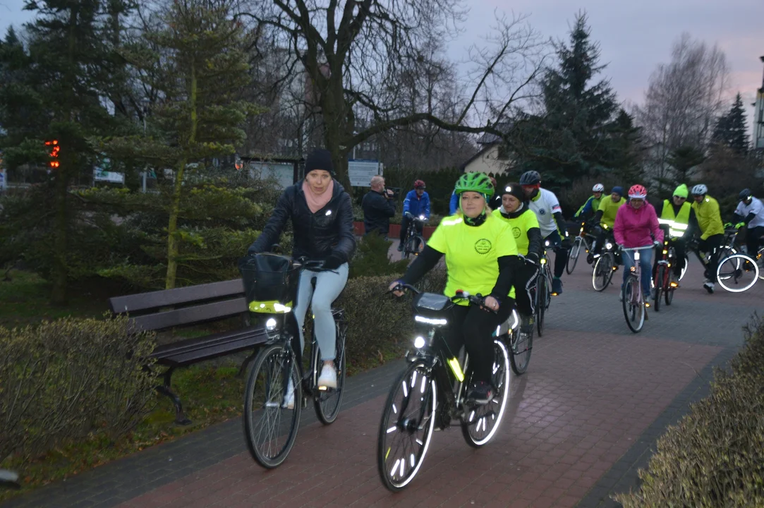 Pierwszy trening Puławskiej Grupy Rowerowej