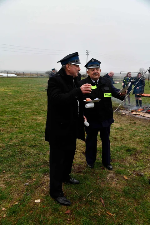 Zarzec Łukowski Msza Św. w intencji zmarłych strażaków z gminy Łuków