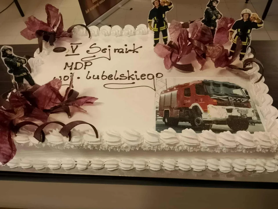 Młodzi strażacy z powiatu opolskiego na V Sejmiku Młodzieżowych Drużyn Pożarniczych Województwa Lubelskiego