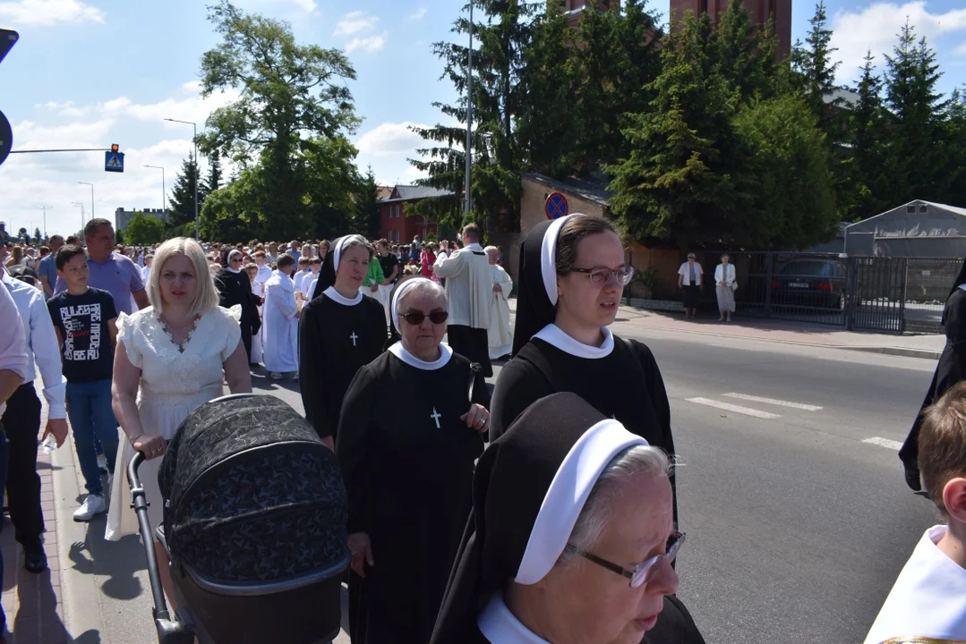 Święto Bożego Ciała w parafii Matki Kościoła w Łukowie