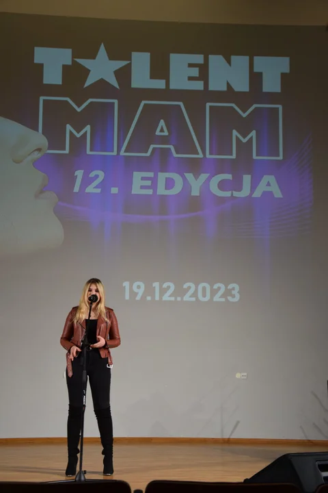 12. Edycja konkursu "TALENT MAM" w I LO im. T. Kościuszki w Łukowie.