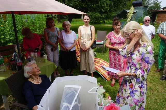 100 - lecie urodzin mieszkanki gminy Nałęczów