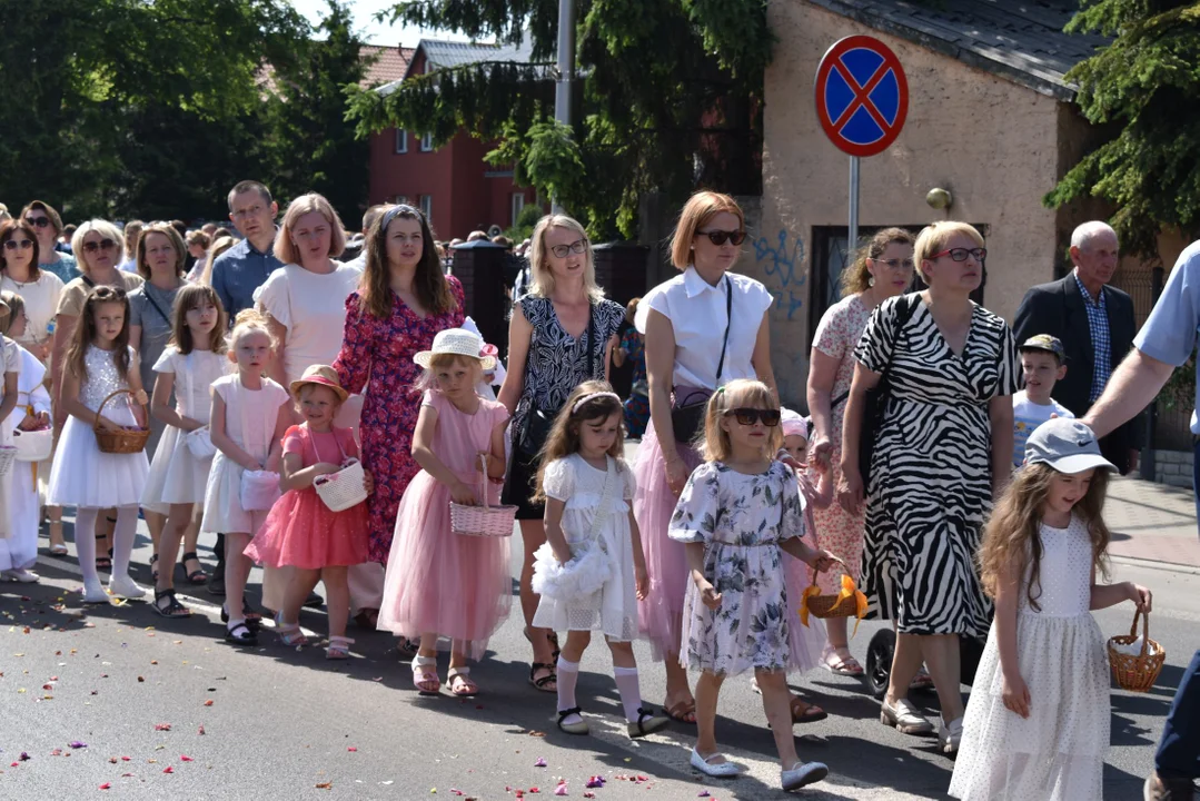 Święto Bożego Ciała w parafii Matki Kościoła w Łukowie