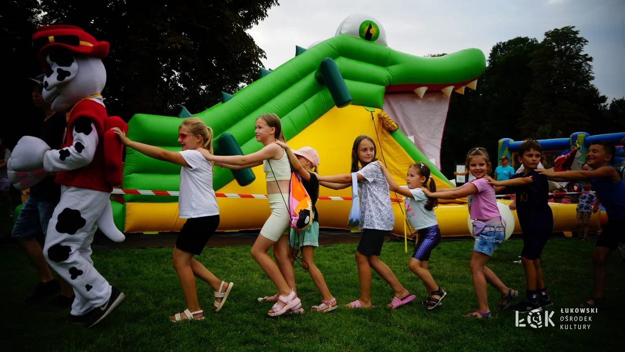 Festiwal Balonów, Baniek Mydlanych i Kolorów w Parku Miejskim w Łukowie