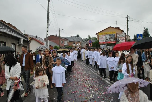 Wierni przeszli ulicami Opola Lubelskiego. Uroczyste obchody Bożego Ciała (DUŻO ZDJĘĆ) - Zdjęcie główne