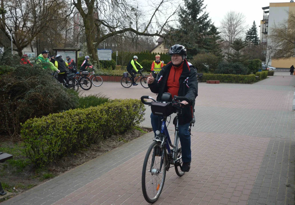 Pierwszy trening Puławskiej Grupy Rowerowej