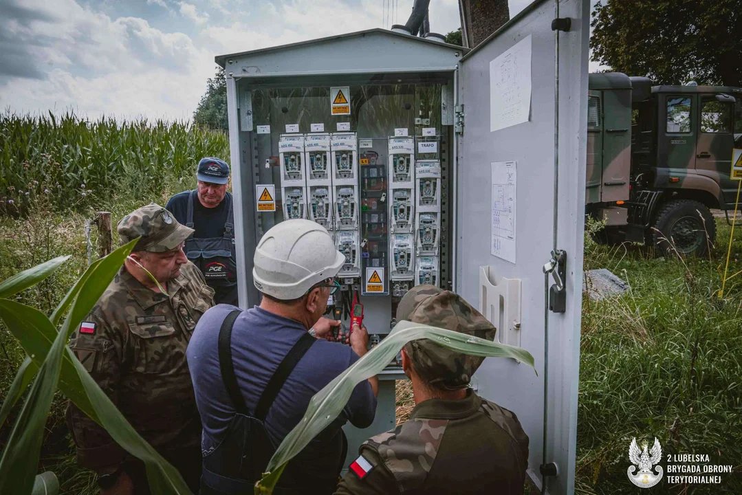 Lubelscy terytorialsi po kolejnych ćwiczeniach. Zaangażowano m.in. grupę konną