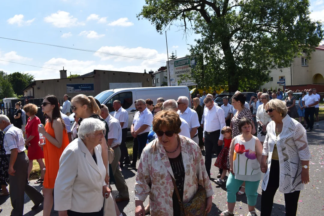 Święto Bożego Ciała w parafii Matki Kościoła w Łukowie