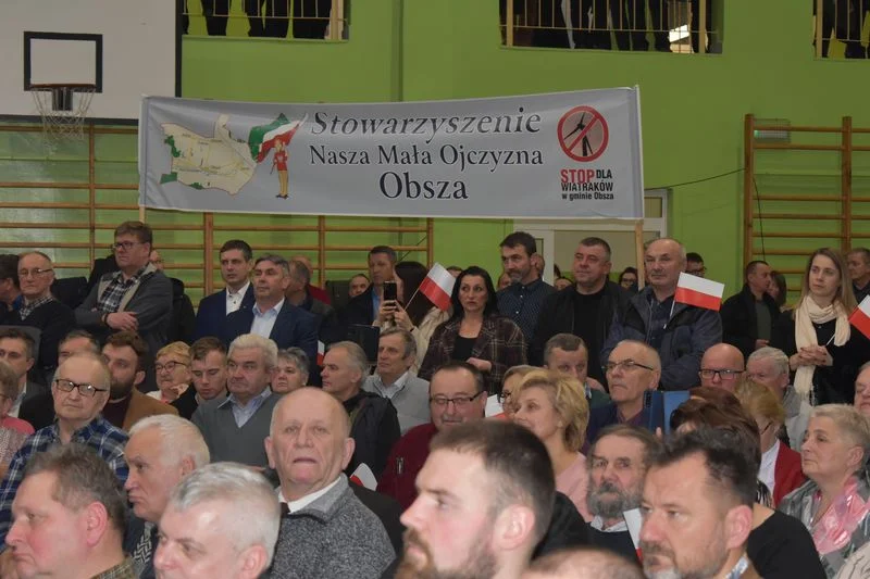 O co pytali mieszkańcy Nawrockiego?  Obsza przyniosła...banery (foto) - Zdjęcie główne