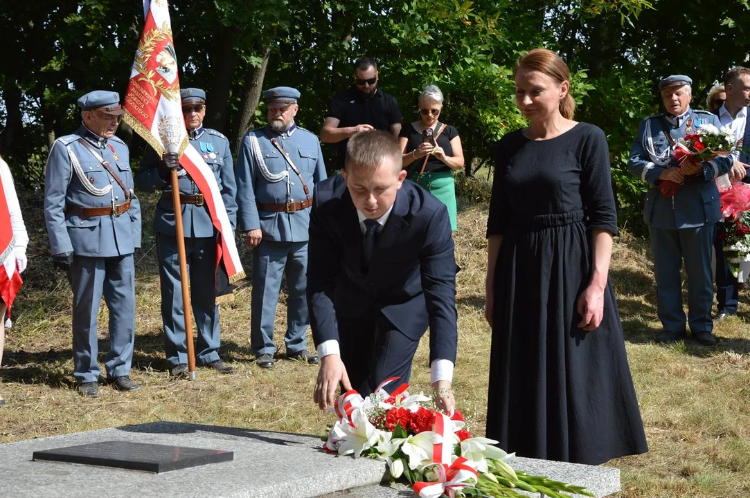 Uroczystość odsłonięcia ronda im. generała Tadeusza Rozwadowskiego w Chodlu