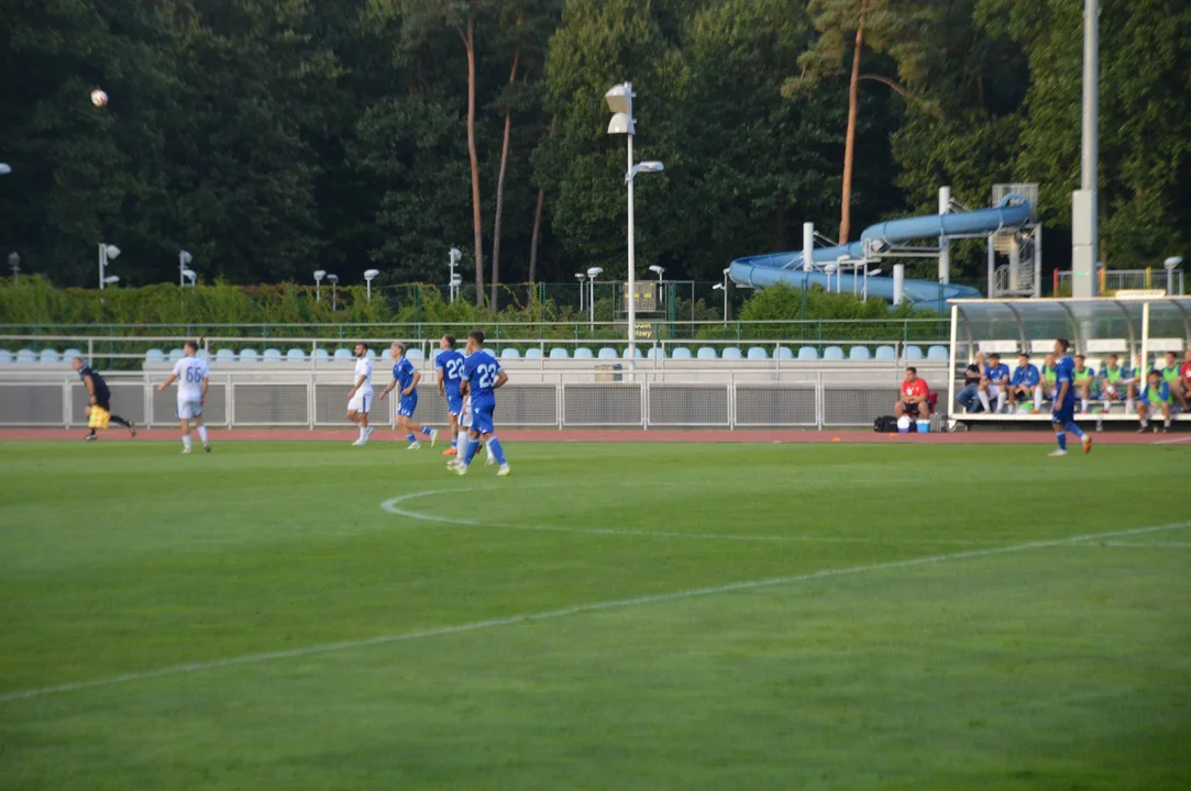 Mecz Wisły Puławy z Lechem II Poznań