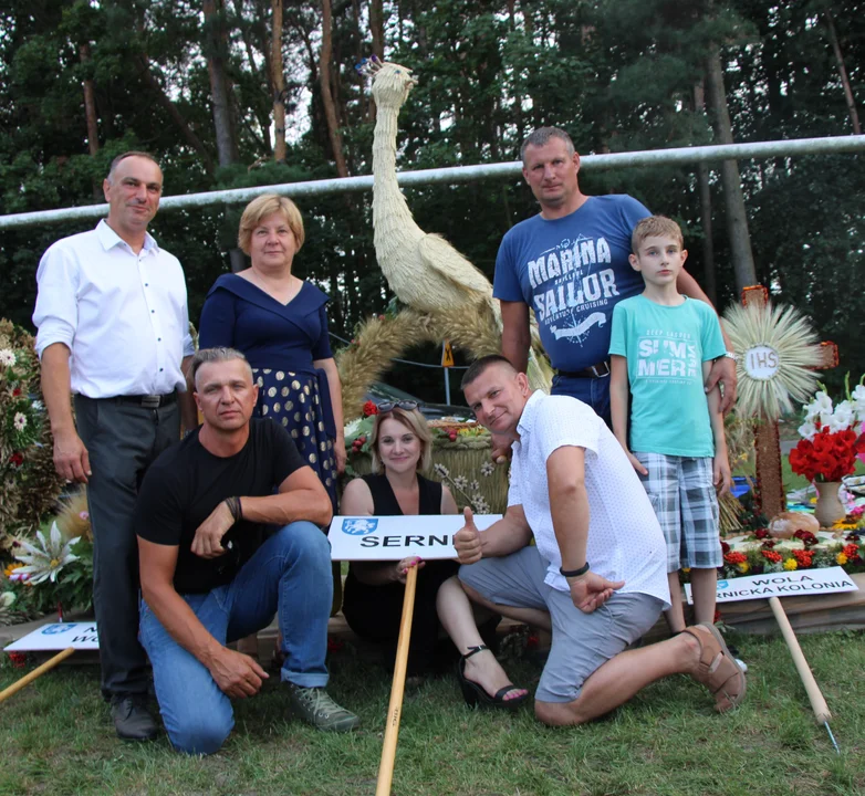 Konkurs wieńców dożynkowych w Sernikach