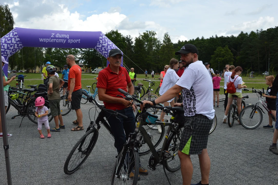 Rajd rowerowy Tour de Lubelskie w Poniatowej