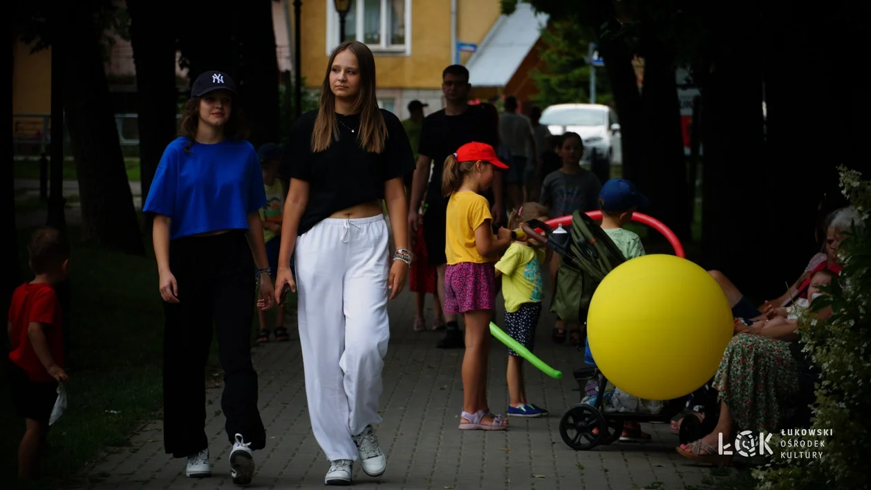 Festiwal Balonów, Baniek Mydlanych i Kolorów w Parku Miejskim w Łukowie