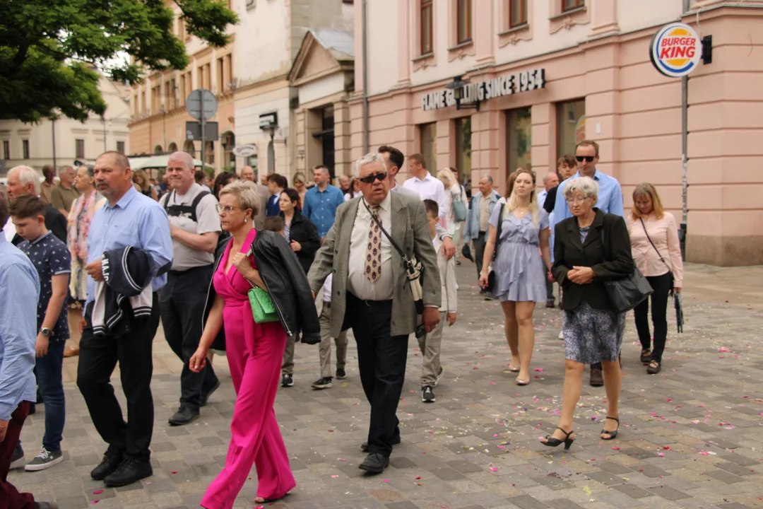 Procesja Bożego Ciała w archikatedrze lubelskiej