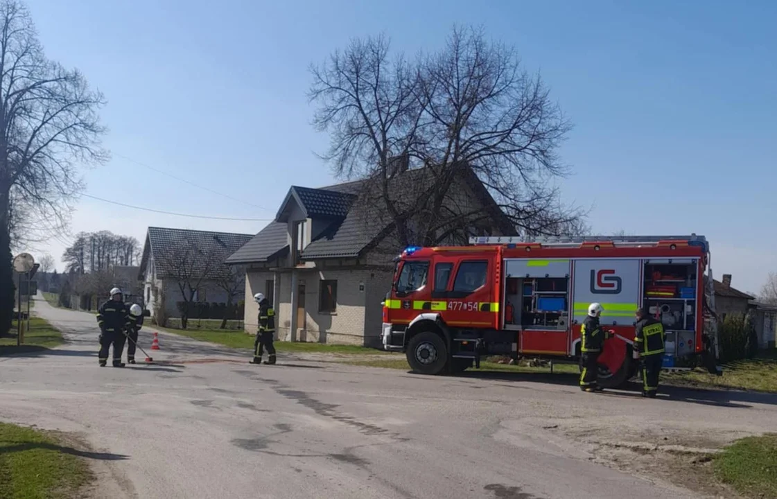 Plama oleju w Kopinie