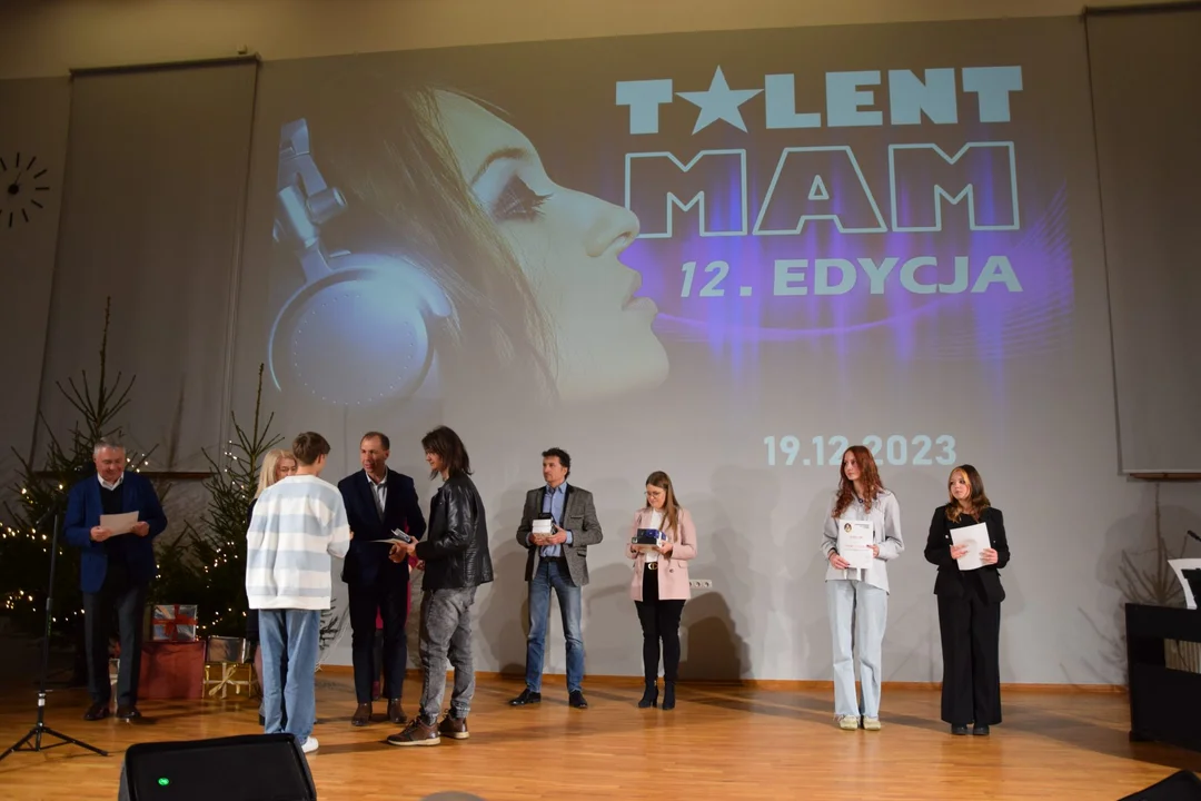 12. Edycja konkursu "TALENT MAM" w I LO im. T. Kościuszki w Łukowie.