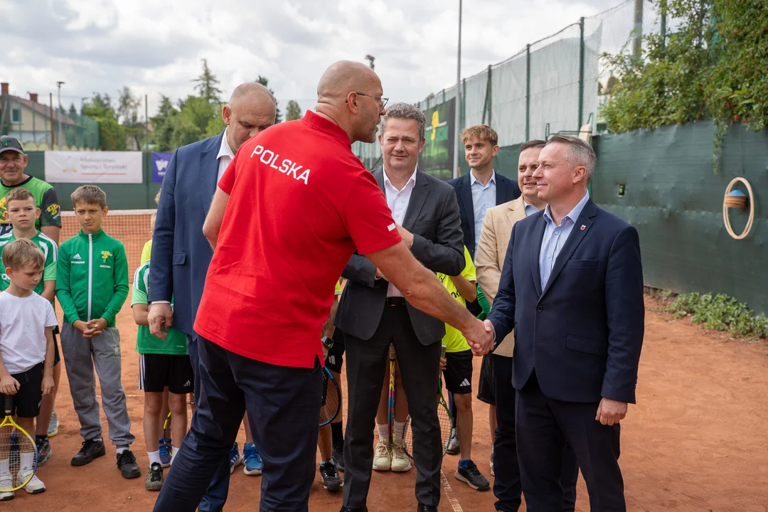 Wizyta Ministera Sportu i Turystyki Jakuba Rutnickiego
