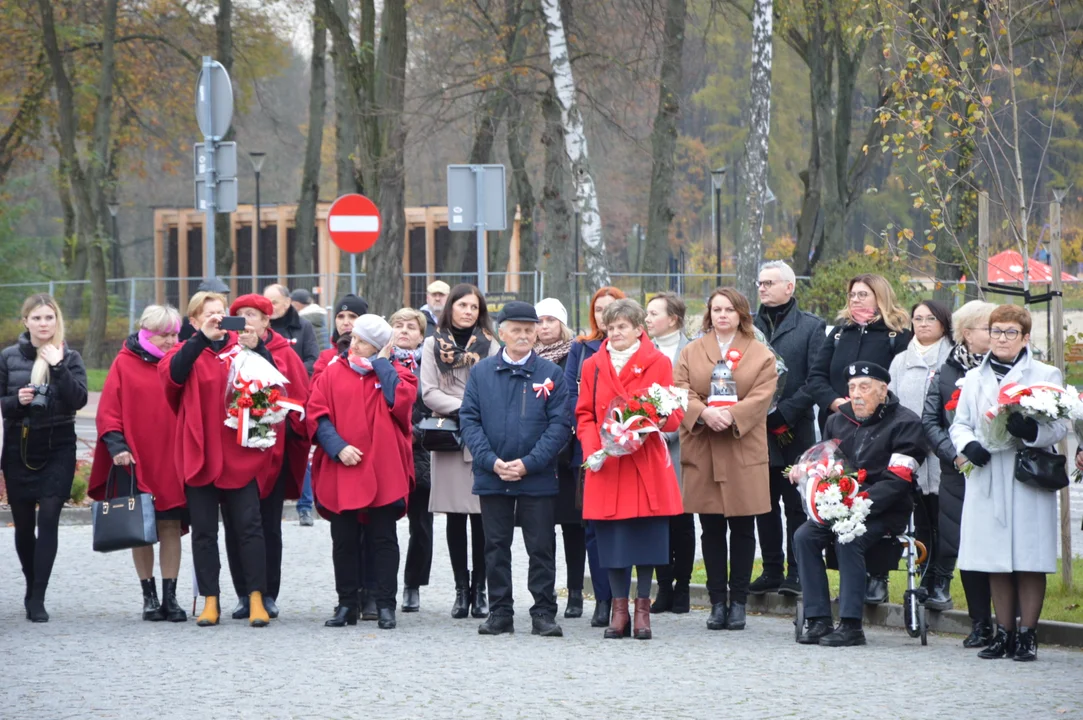 Obchody 105. rocznicy odzyskania niepodległości w Poniatowej