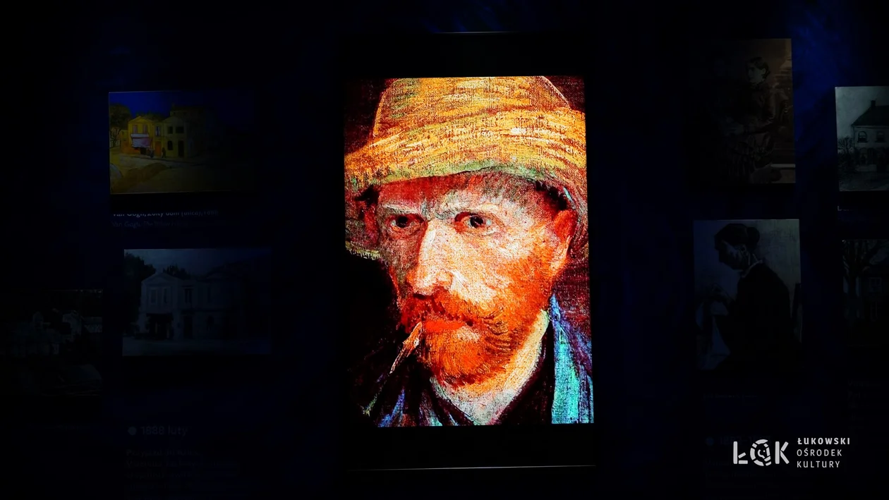 Słuchacze ŁUTW na wystawie „Van Gogh & Friends” oraz w Muzeum POLIN w Warszawie