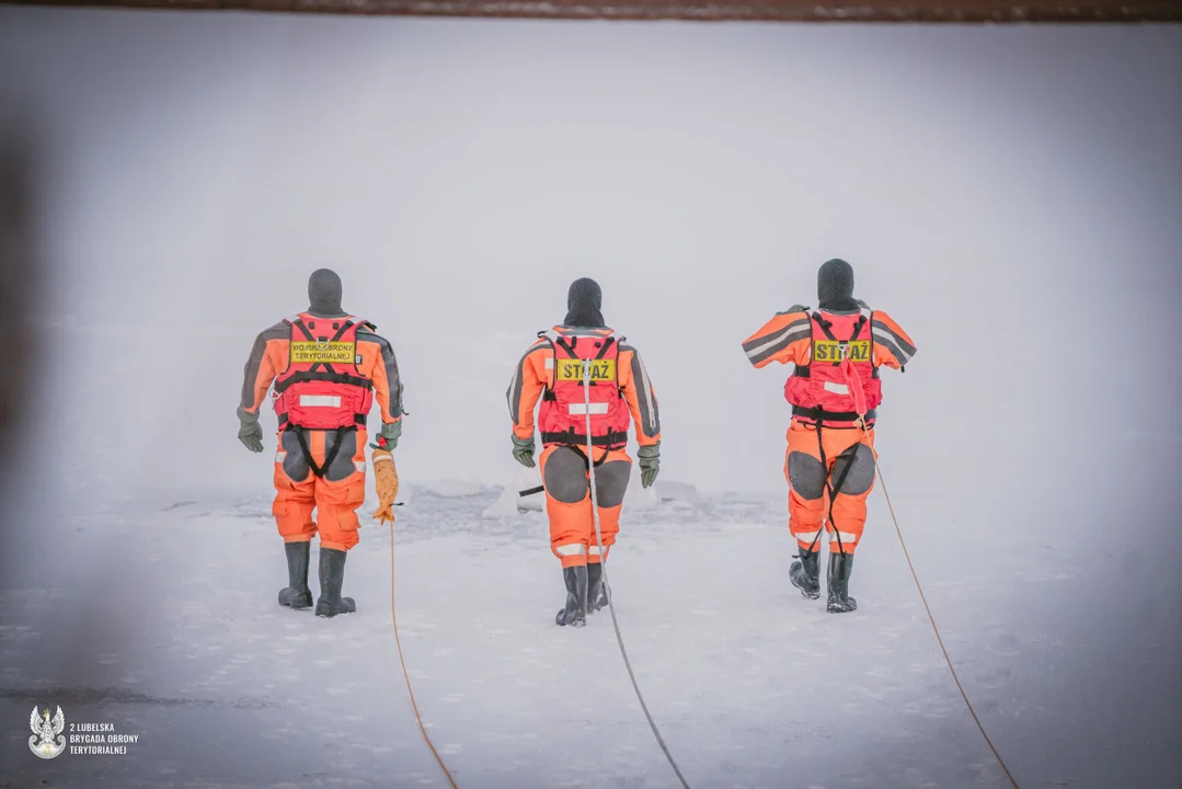 Terytorialsi z lubelskiej brygady gotowi na każdy scenariusz. Ćwiczyli ze strażakami