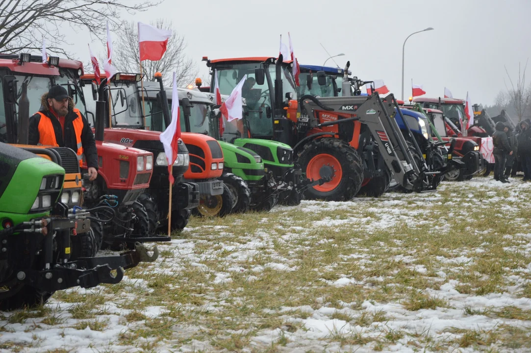 Protest rolników w Chodlu