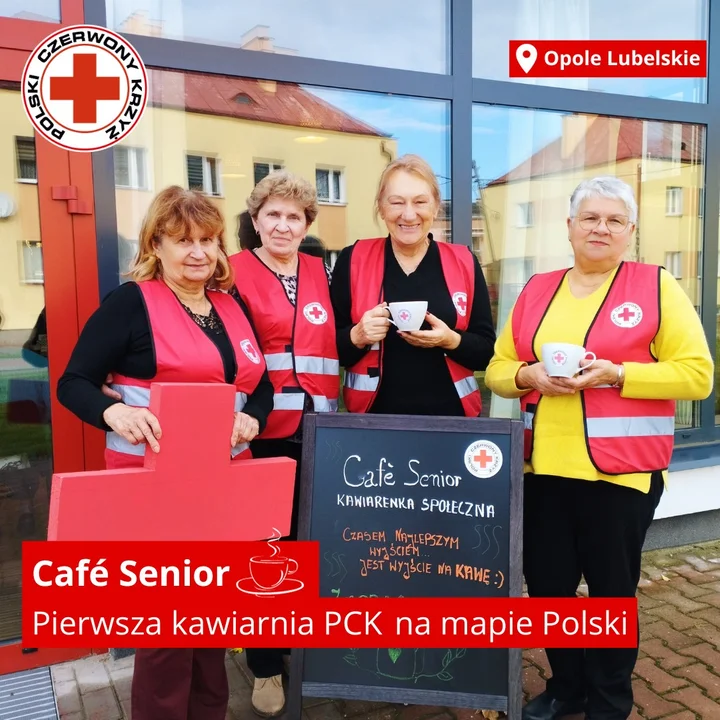 Opole Lubelskie: Pierwsza kawiarnia PCK dla seniorów już otwarta! - Zdjęcie główne