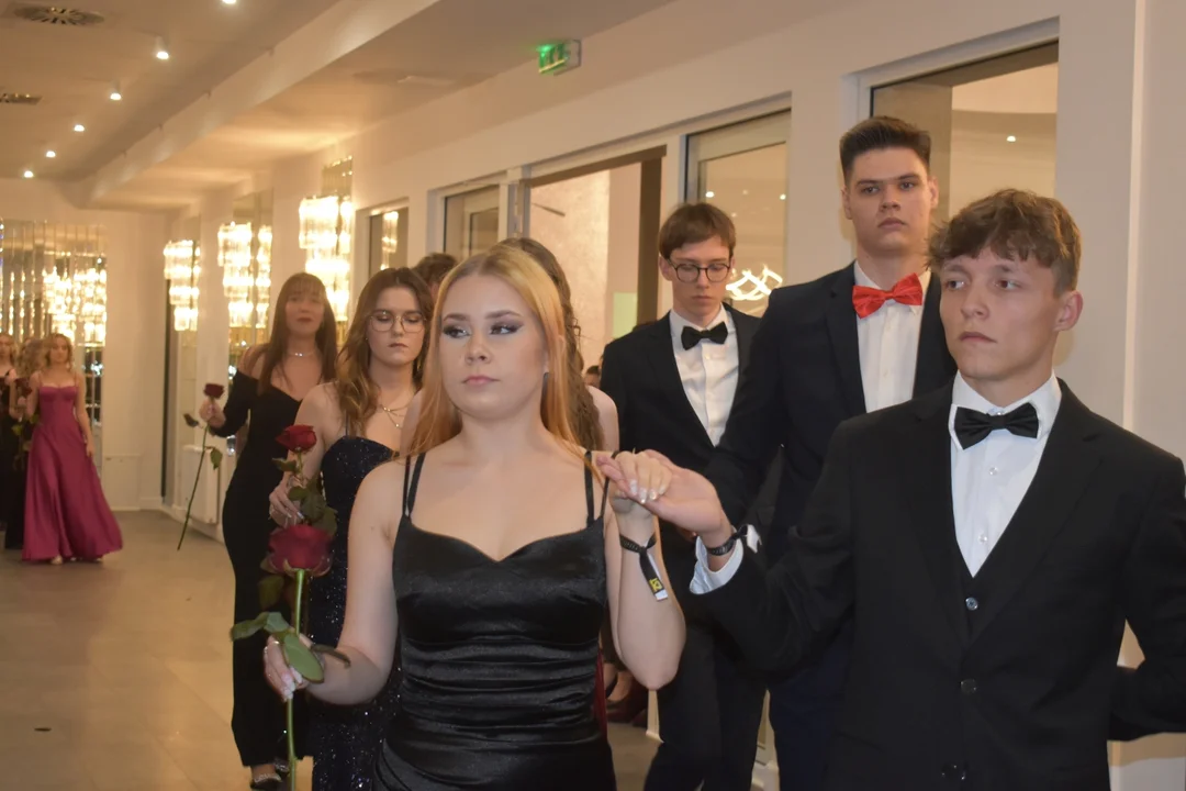 Polonez maturzystów ZST w Puławach