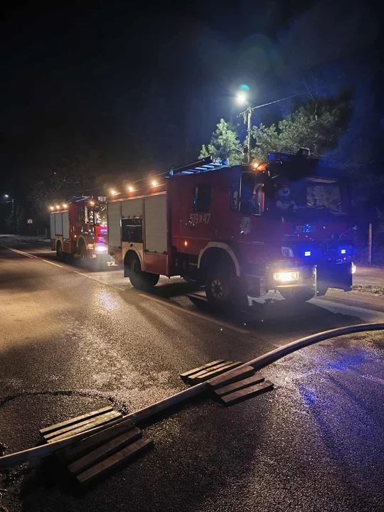 Radzyń Podlaski: Tragiczny pożar domu. Strażacy znaleźli ciało 53-latka