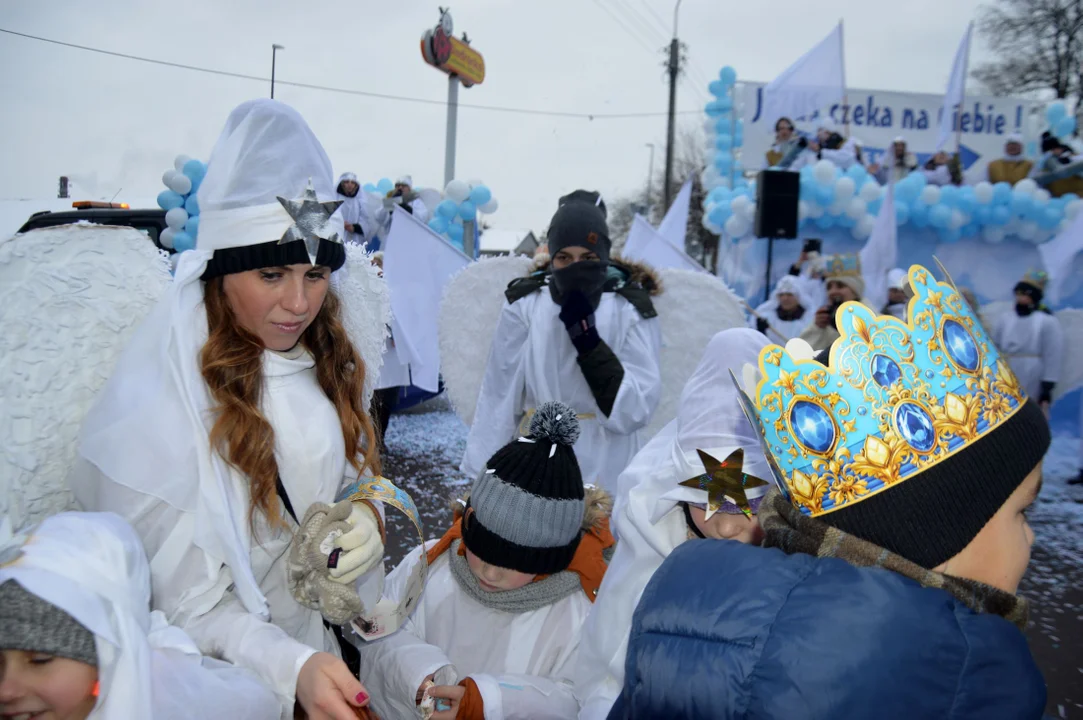 Wędrowaliśmy z Trzema Królami po ulicach Łukowa