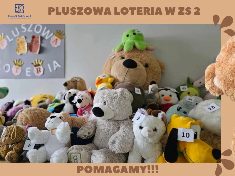 Pluszowa Loteria w ZS nr 2 w Łukowie