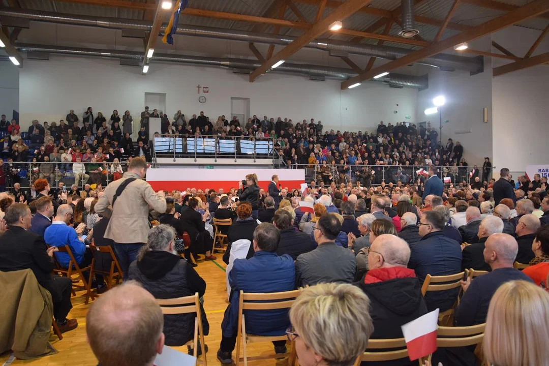 Donald Tusk i Rafał Trzaskowski w Białej Podlaskiej